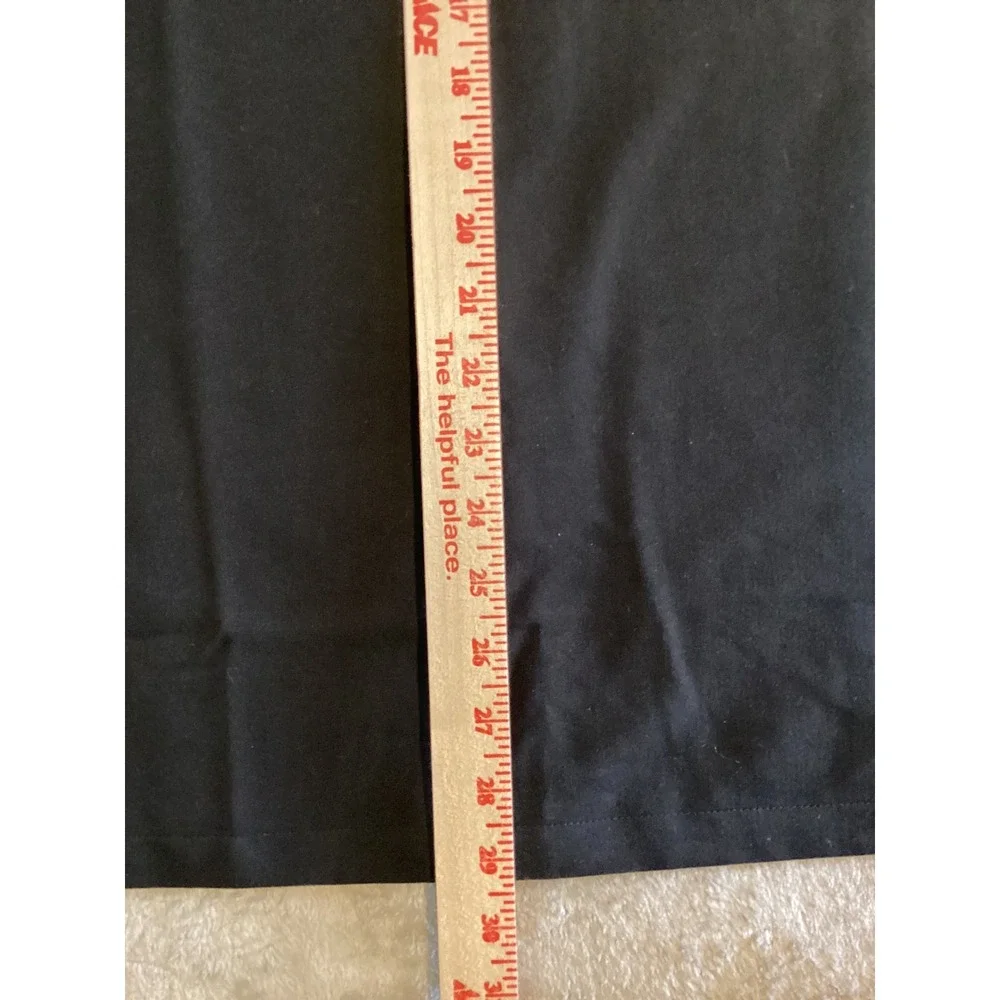 Figs Leon Scrub Top XL Black Three Pocket Short‎ Sleeve Pullover V-Neck Adult - Picture 6 of 6